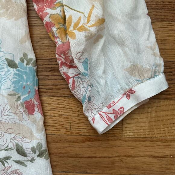 Christopher & Banks Floral Blouse in Size S - NWT - Picture 4 of 9